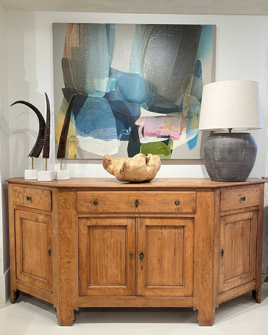 18th Century Italian Walnut Enfilade from Tuscany