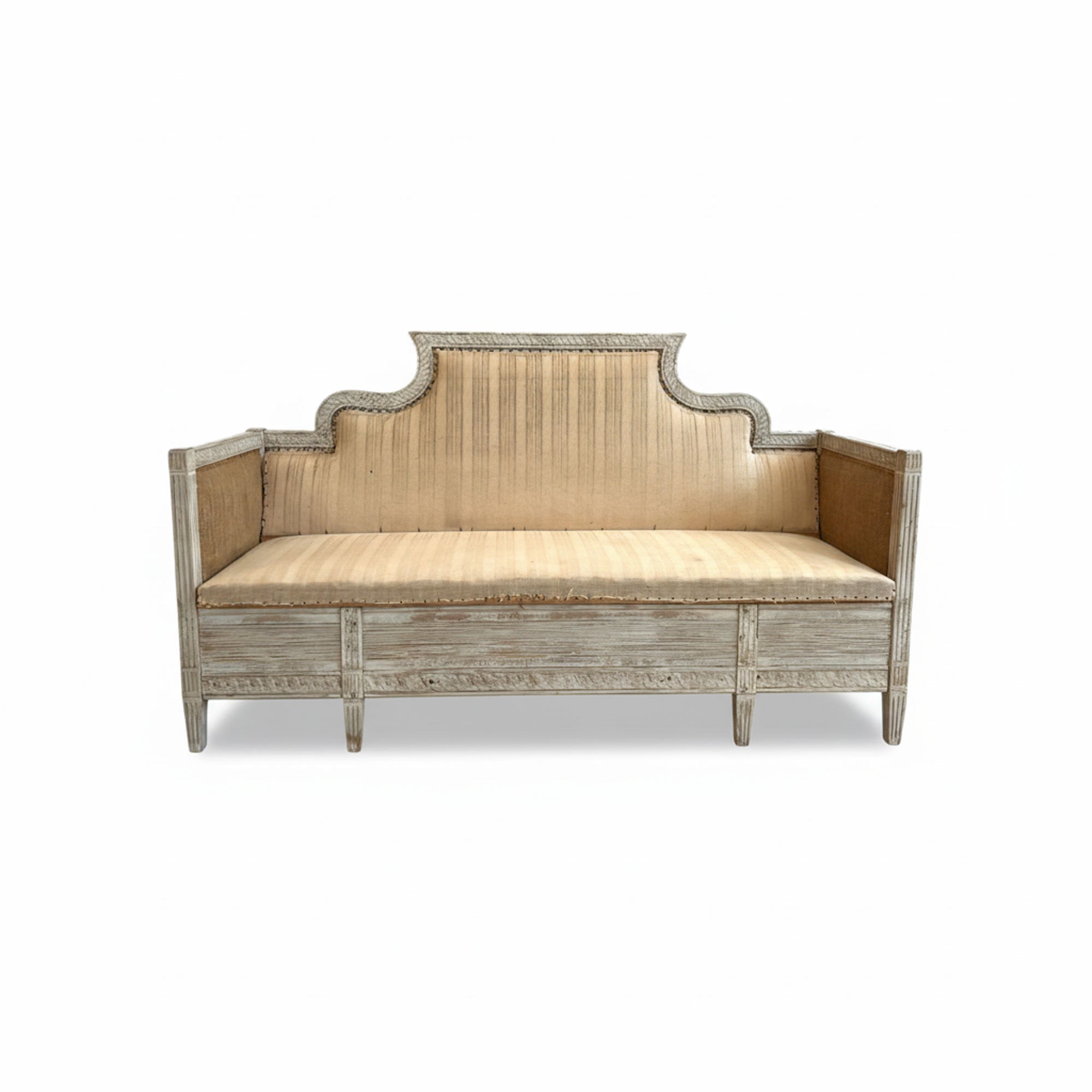 19th Century Swedish Neoclassical Antique Bench