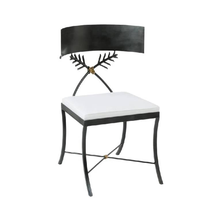 Maison Iron Klismos Chair