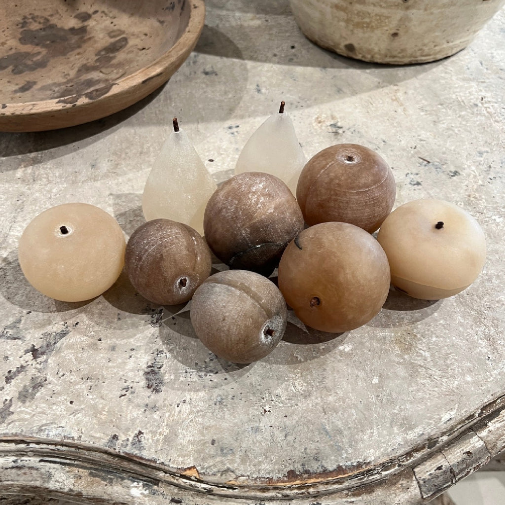 Italian Alabaster Fruit (Set of 9)