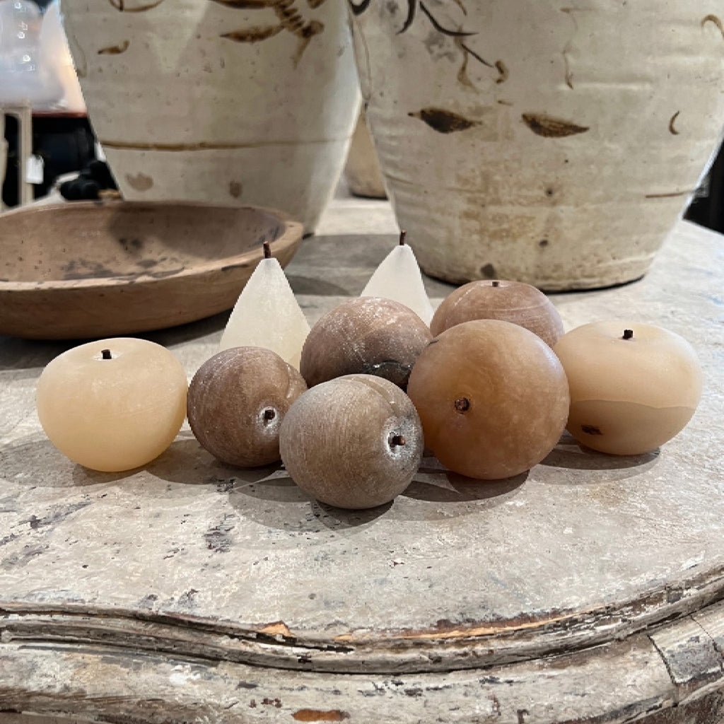 Italian Alabaster Fruit (Set of 9)