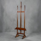 19th Century French Easel with Turned Spacer and Finials