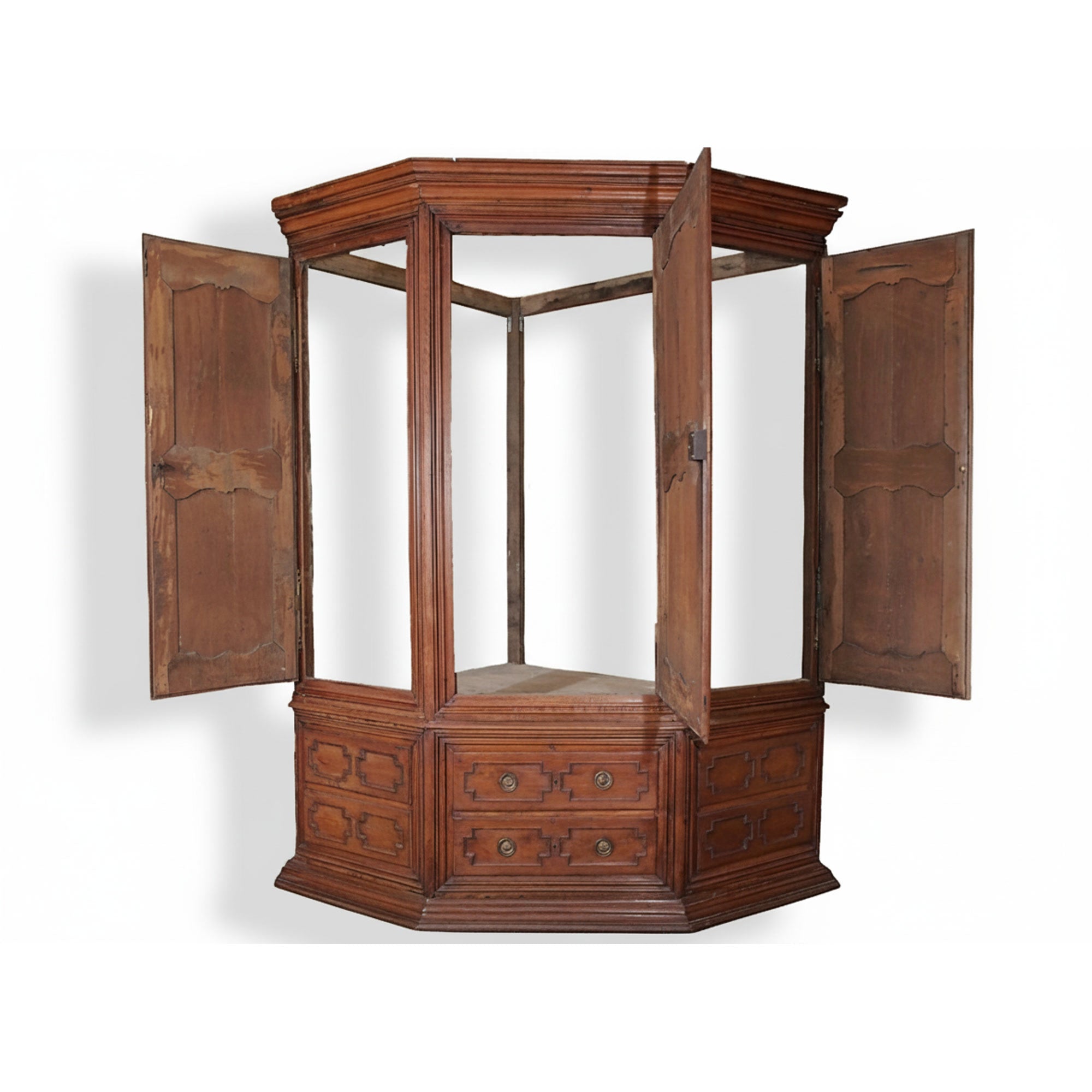 18th Century Louis XIV Corner Cabinet