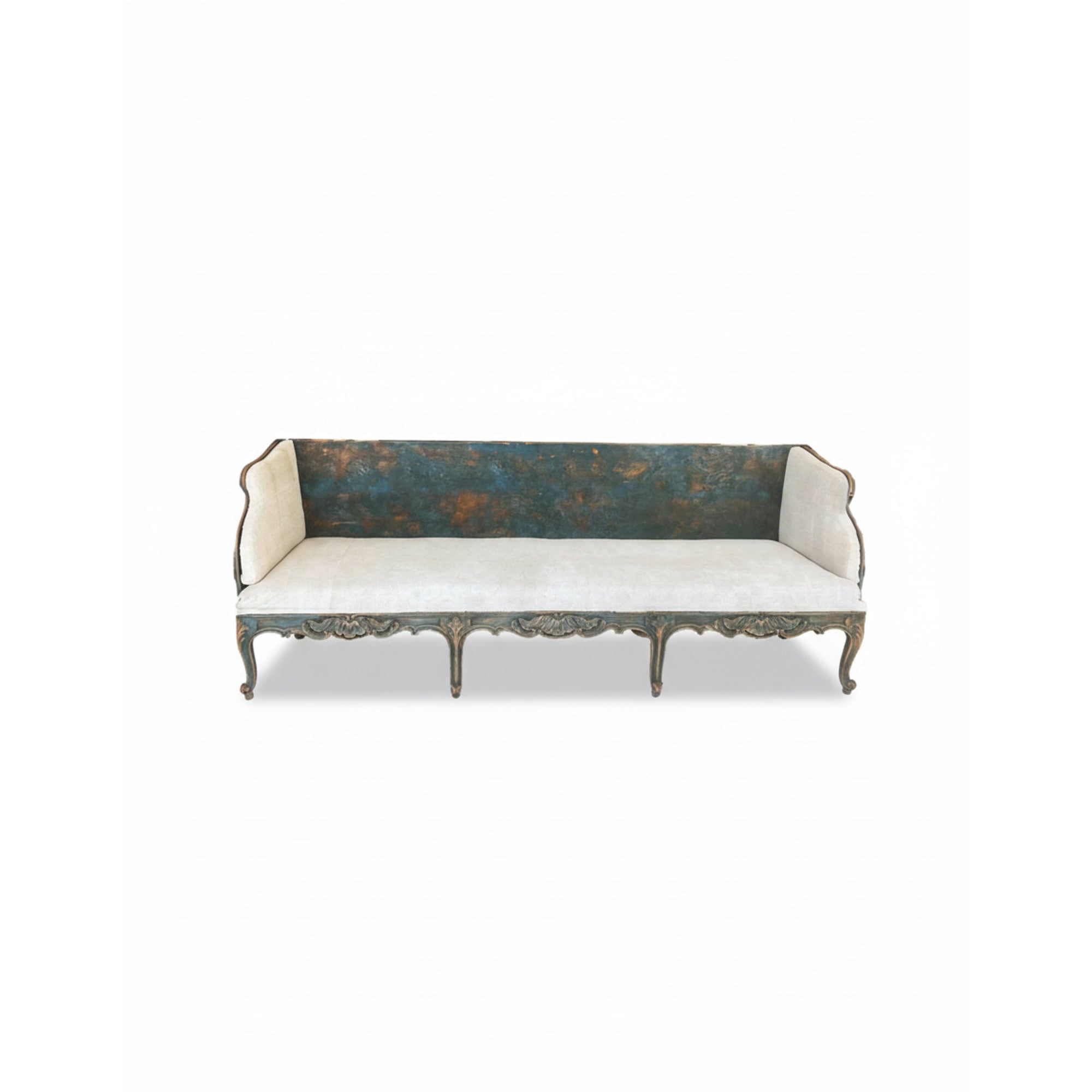 18th Century Large Swedish Trag sofa