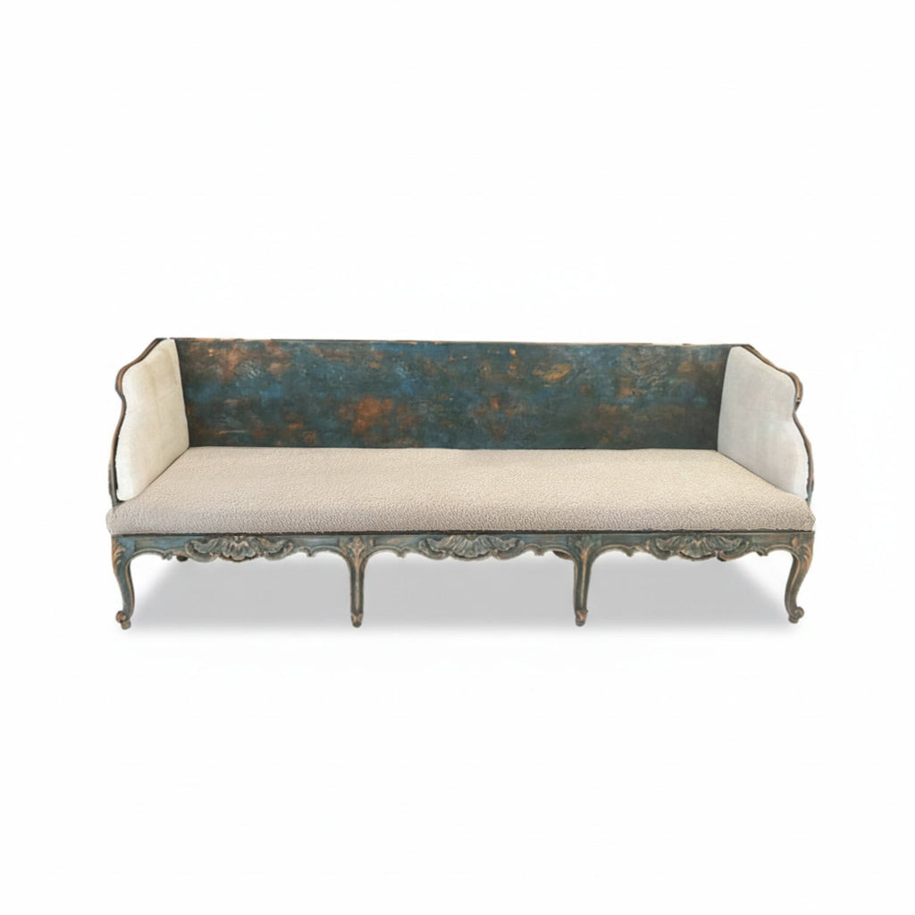 18th Century Large Swedish Trag Sofa