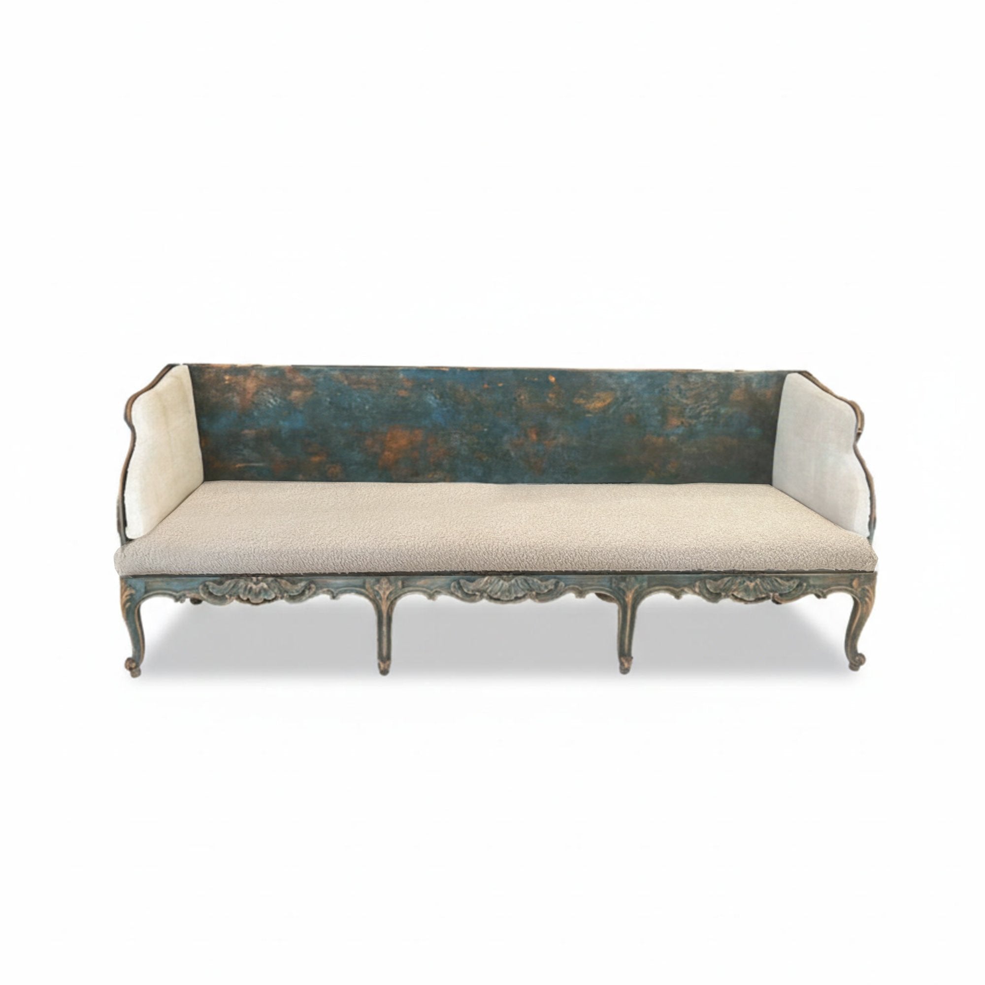 18th Century Large Swedish Trag Sofa