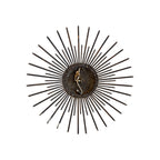 20th Century Spanish Gilded Iron Light Fixture