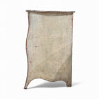 18th Century German Antique Painted Rococo Bombe Chest