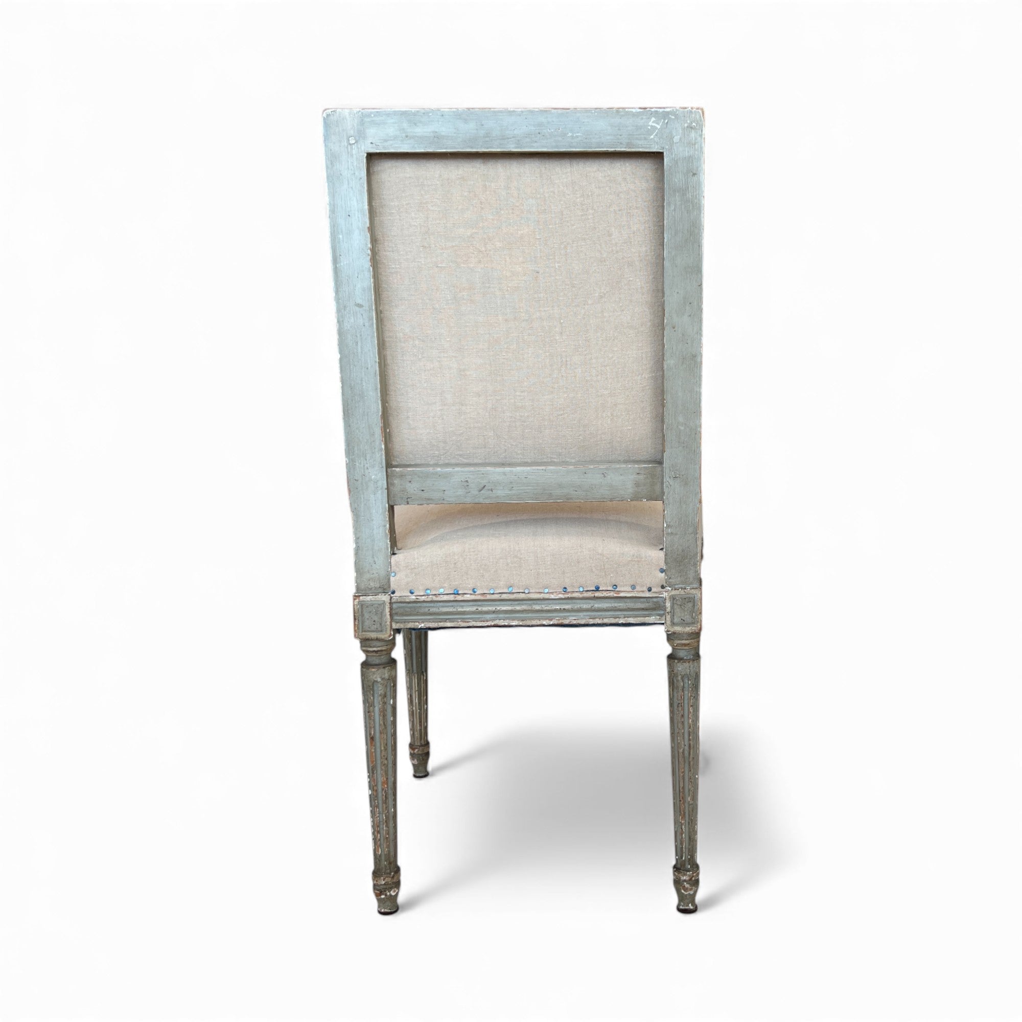 19th Century French Antique Set of 6 Louis XVI Dining Chairs