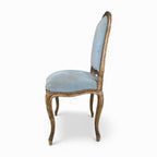 19th Century French Antique Set of 4 Louis XV Chairs