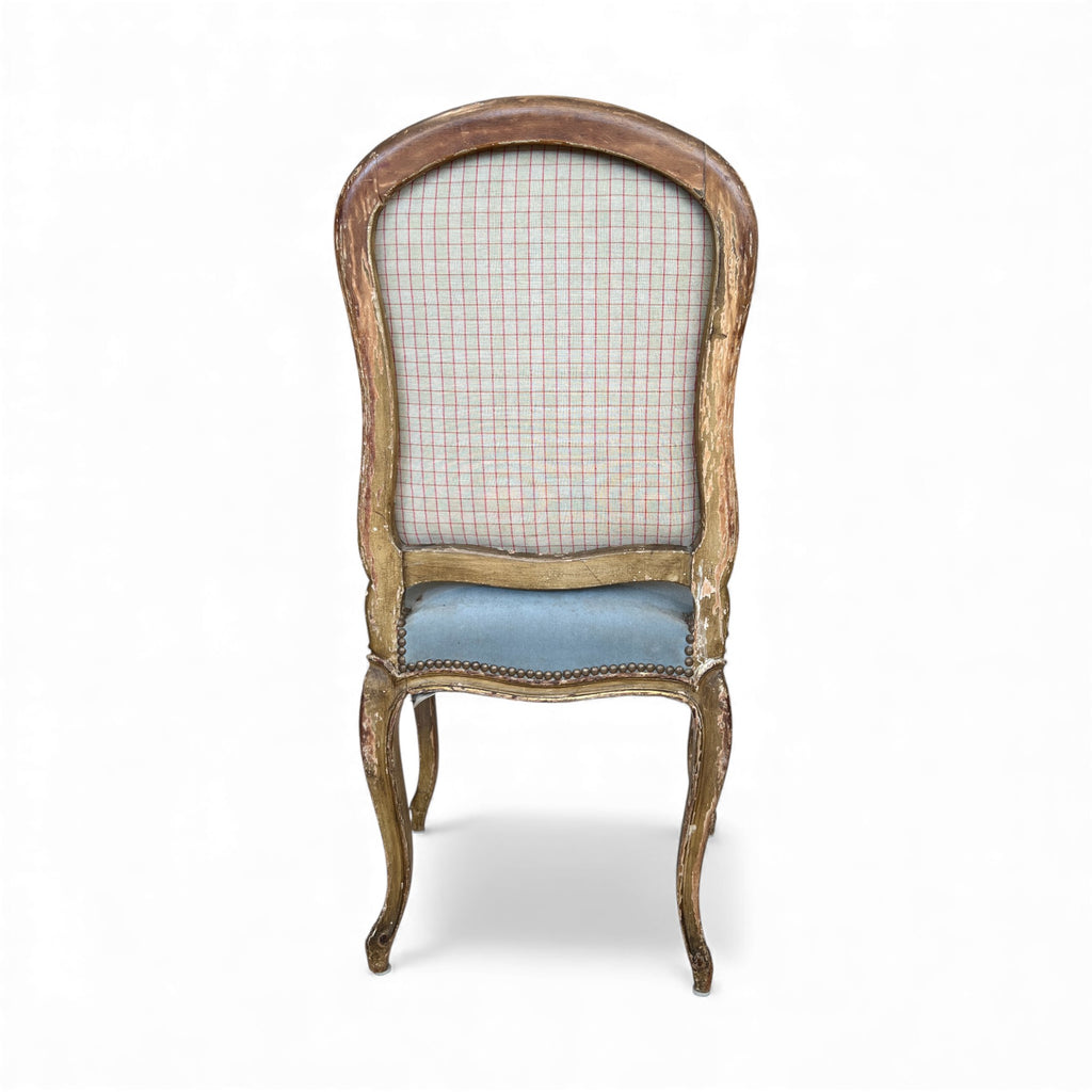 19th Century French Antique Set of 4 Louis XV Chairs