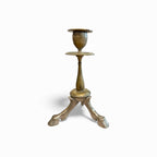 19th Century French Bronze Hoof Candlesticks Set of 2