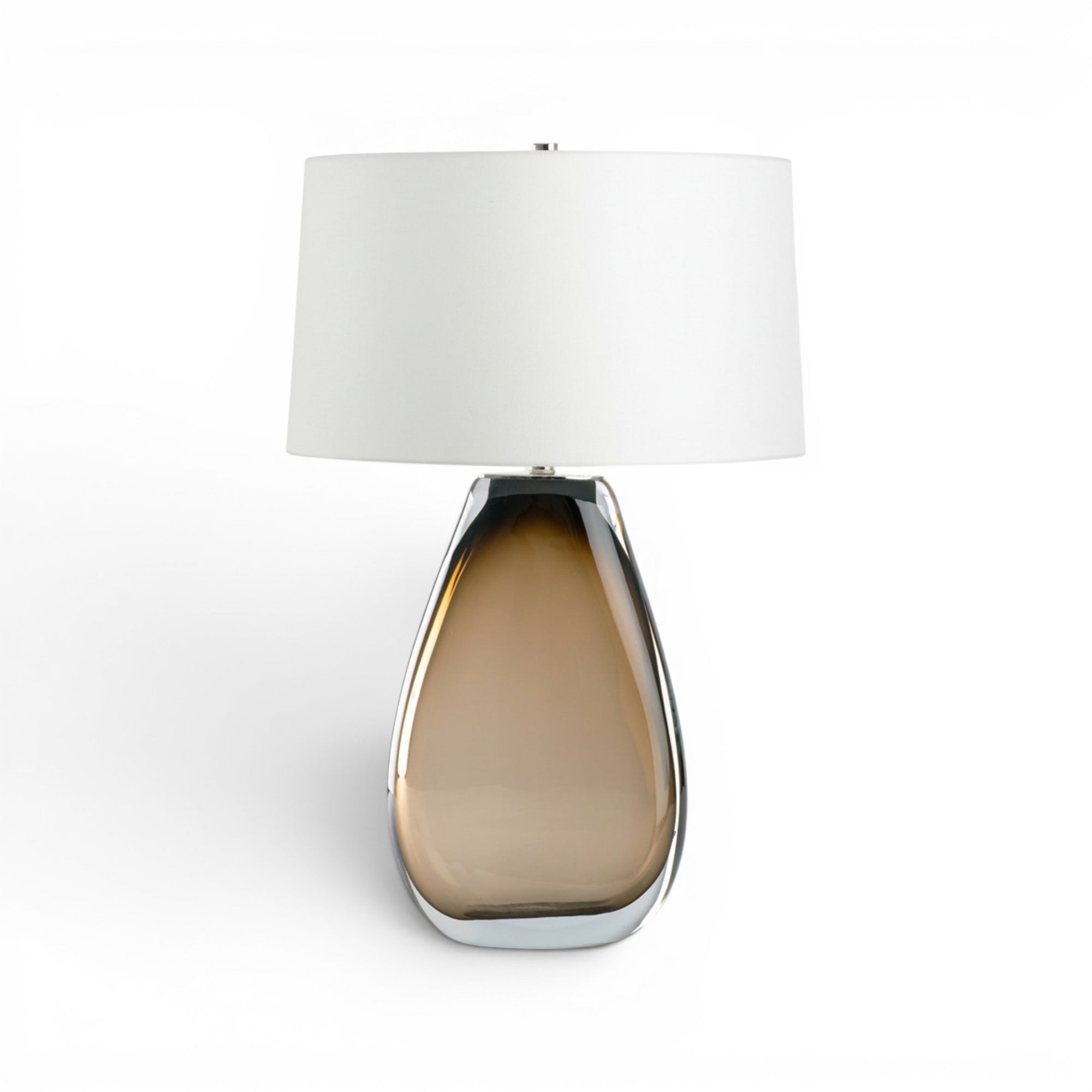 Coffee Teardrop Table Lamp