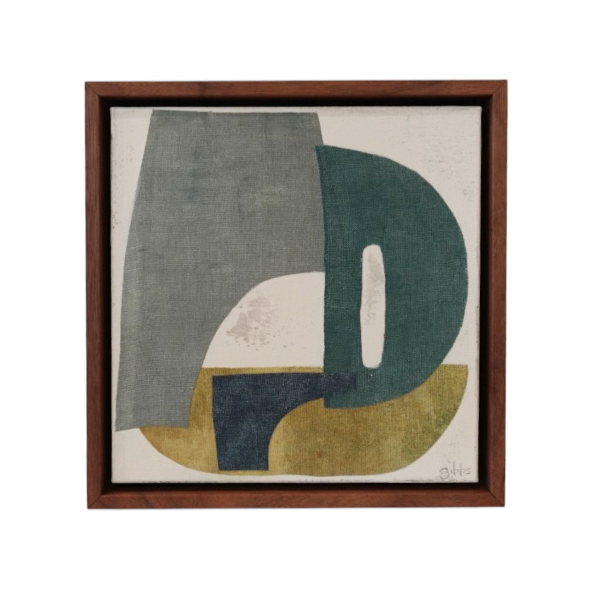Teal Drift No. 2 by Jennifer Gibbs