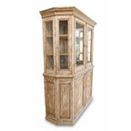 18th Century French Buffet Deux Corps - Original Scraped Patina