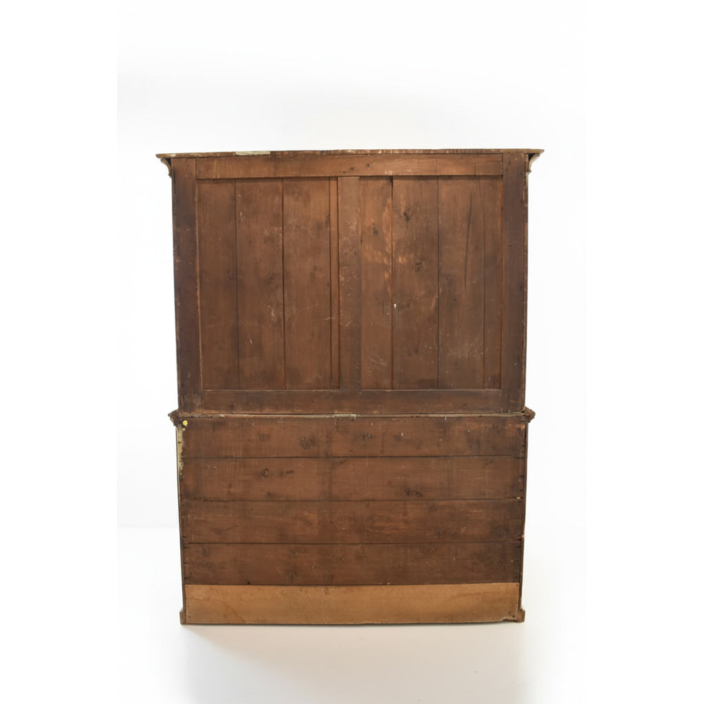 18th Century French Buffet Deux Corps - Original Scraped Patina