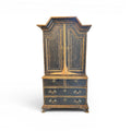 18th Century Swedish Gustavian Black Cabinet or Buffet
