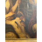 19th Century European Painting depicting "Venus Blindfolding Cupid"