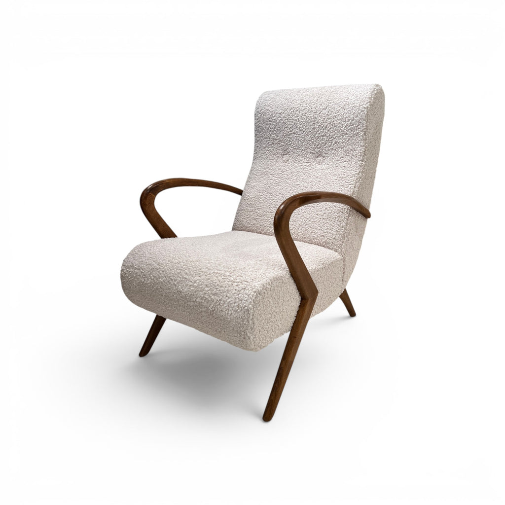 Mid-Century Italian Pair of Chairs Attributed to Paola Buffa