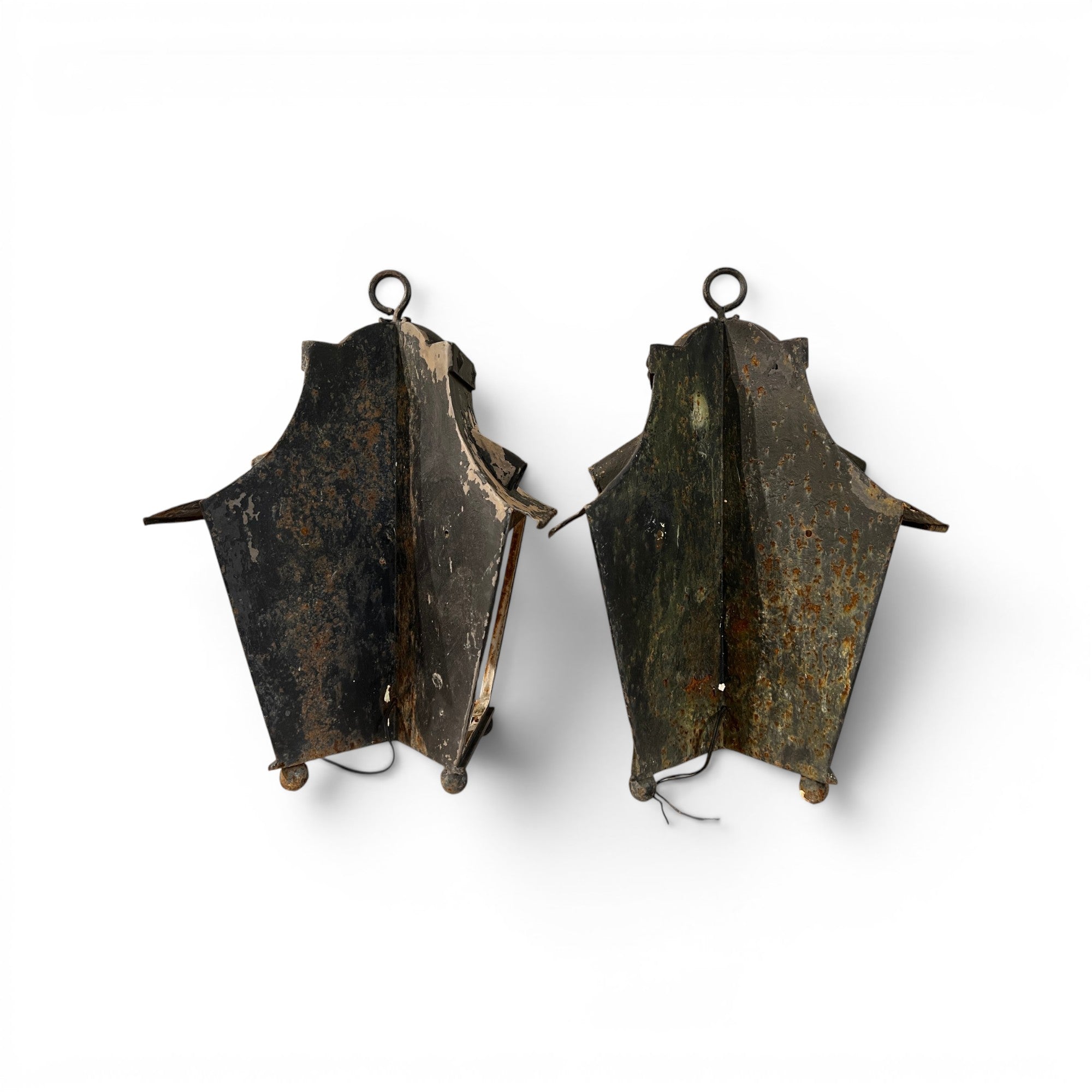 19th Century French Wall Lanterns from Colmar