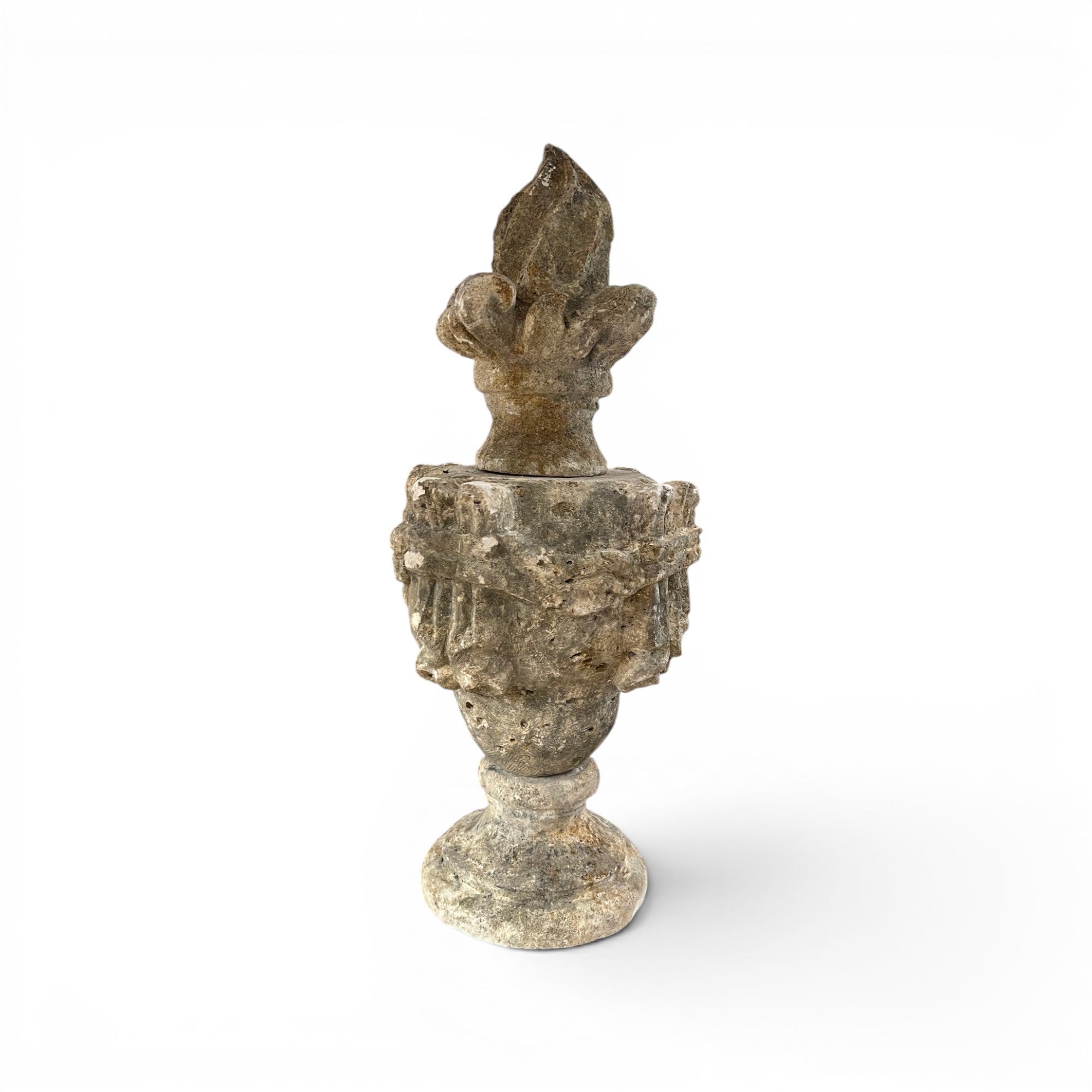19th Century French Pair of Stone Pot au Feu from Chateau in Dordogne