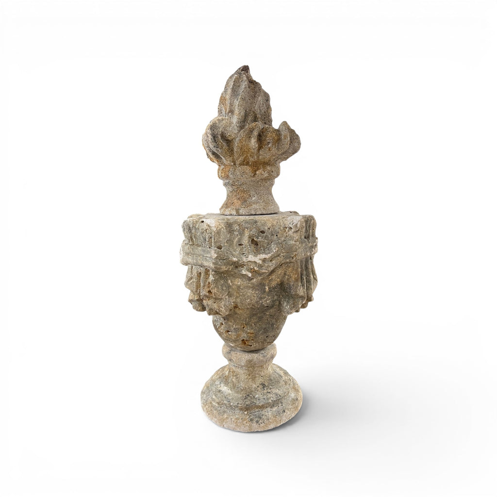 19th Century French Pair of Stone Pot au Feu from Chateau in Dordogne