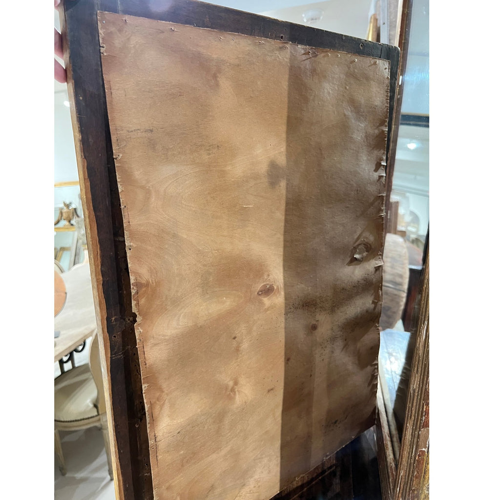 19th Century French Louis XVI Small Giltwood Mirror
