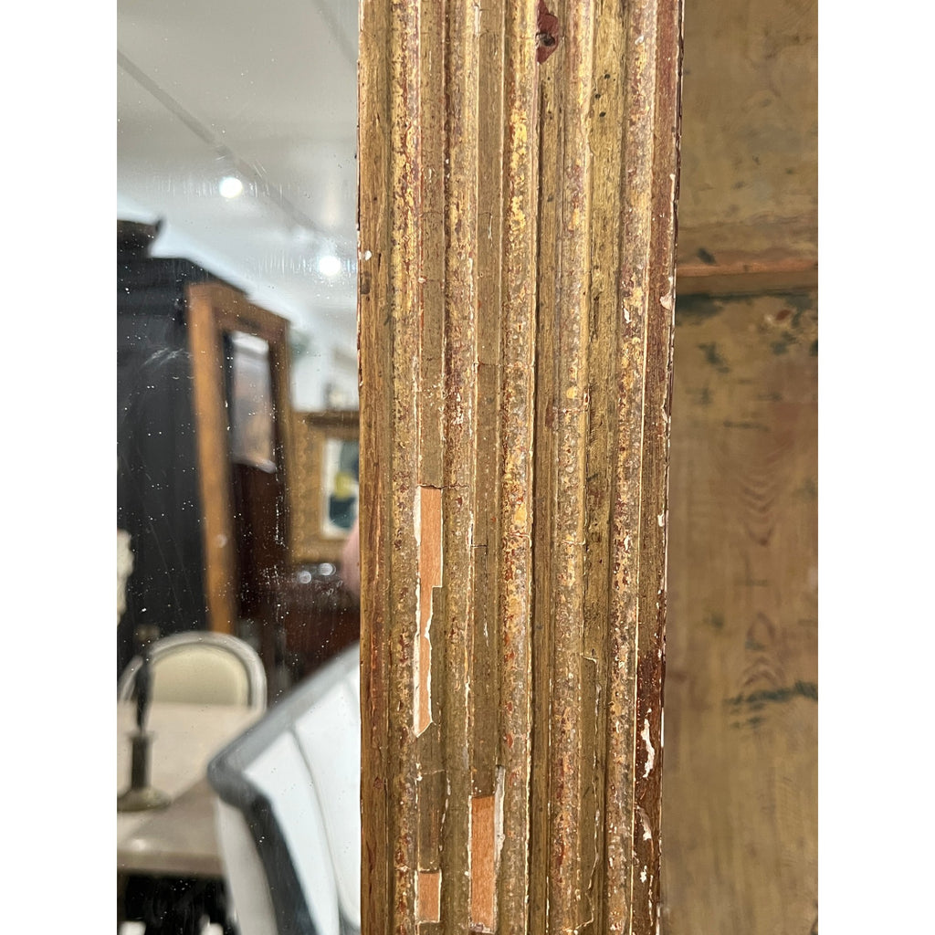 19th Century French Louis XVI Giltwood Mirror