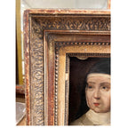 Early 18th Century European Painting of St. Catherine