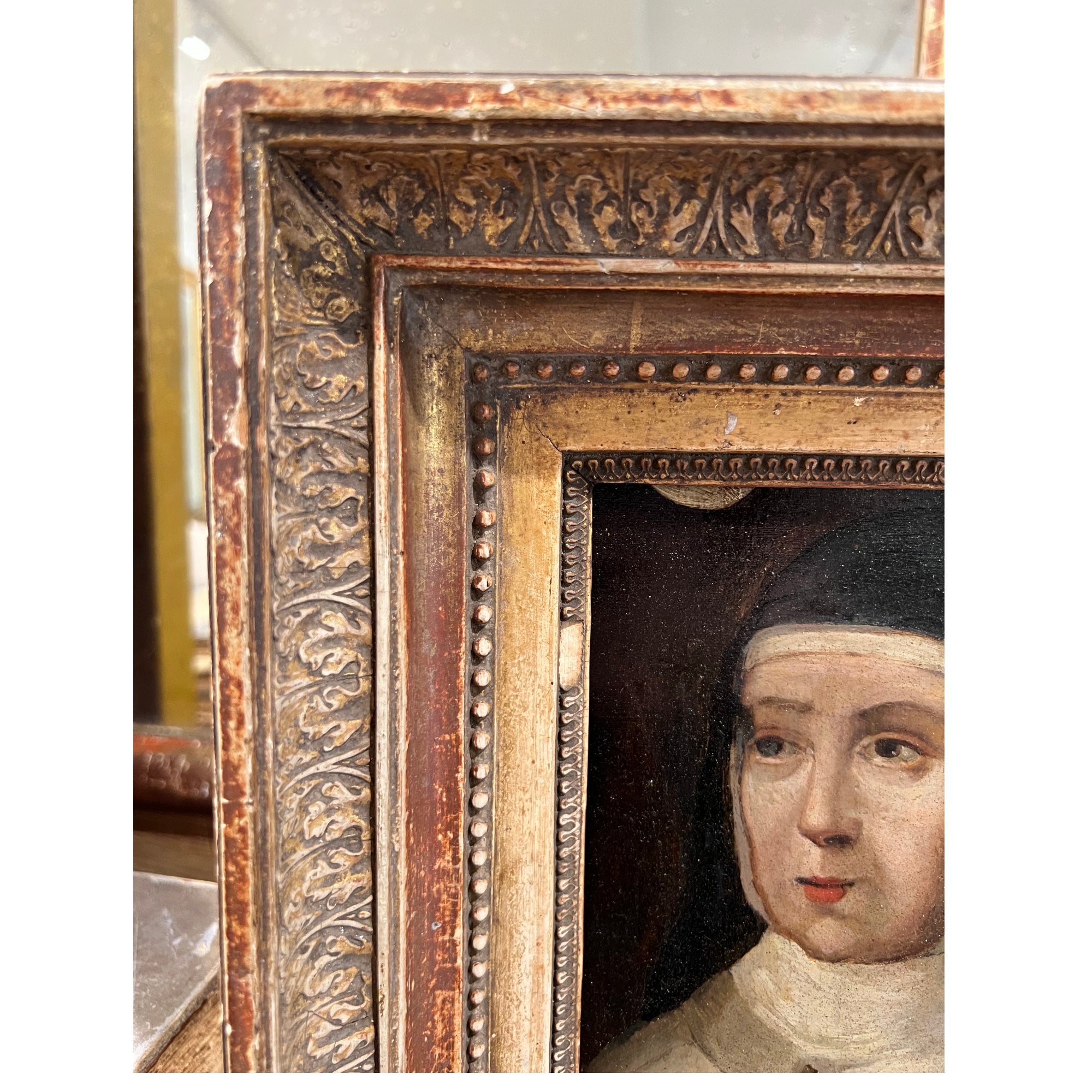 Early 18th Century European Painting of St. Catherine