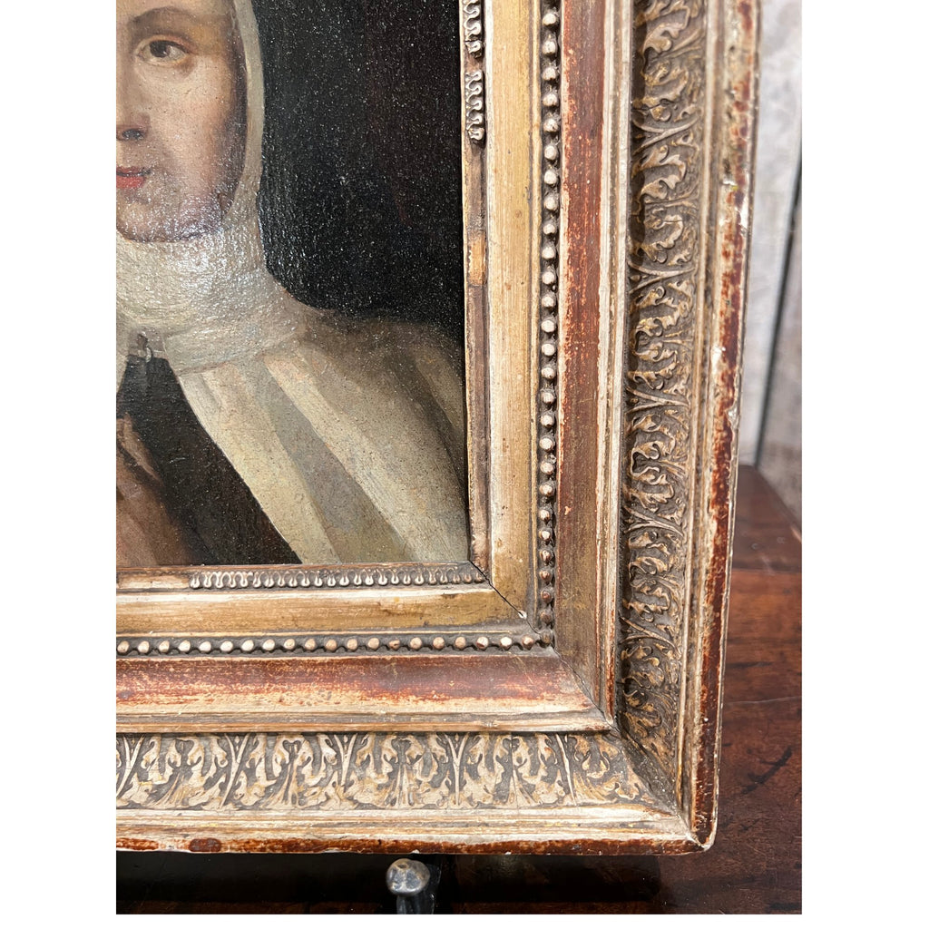 Early 18th Century European Painting of St. Catherine