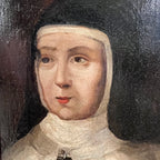 Early 18th Century European Painting of St. Catherine