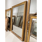 19th Century French Louis XVI Gilded Mirror