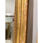 19th Century French Louis XVI Gilded Mirror