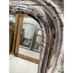 19th Century French Silver Louis Philippe Medium Mirror