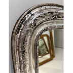 19th Century French Silver Louis Philippe Medium Mirror
