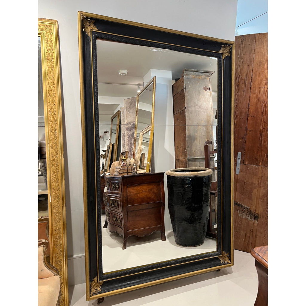 19th Century French Napoleon III Large Floor Mirror