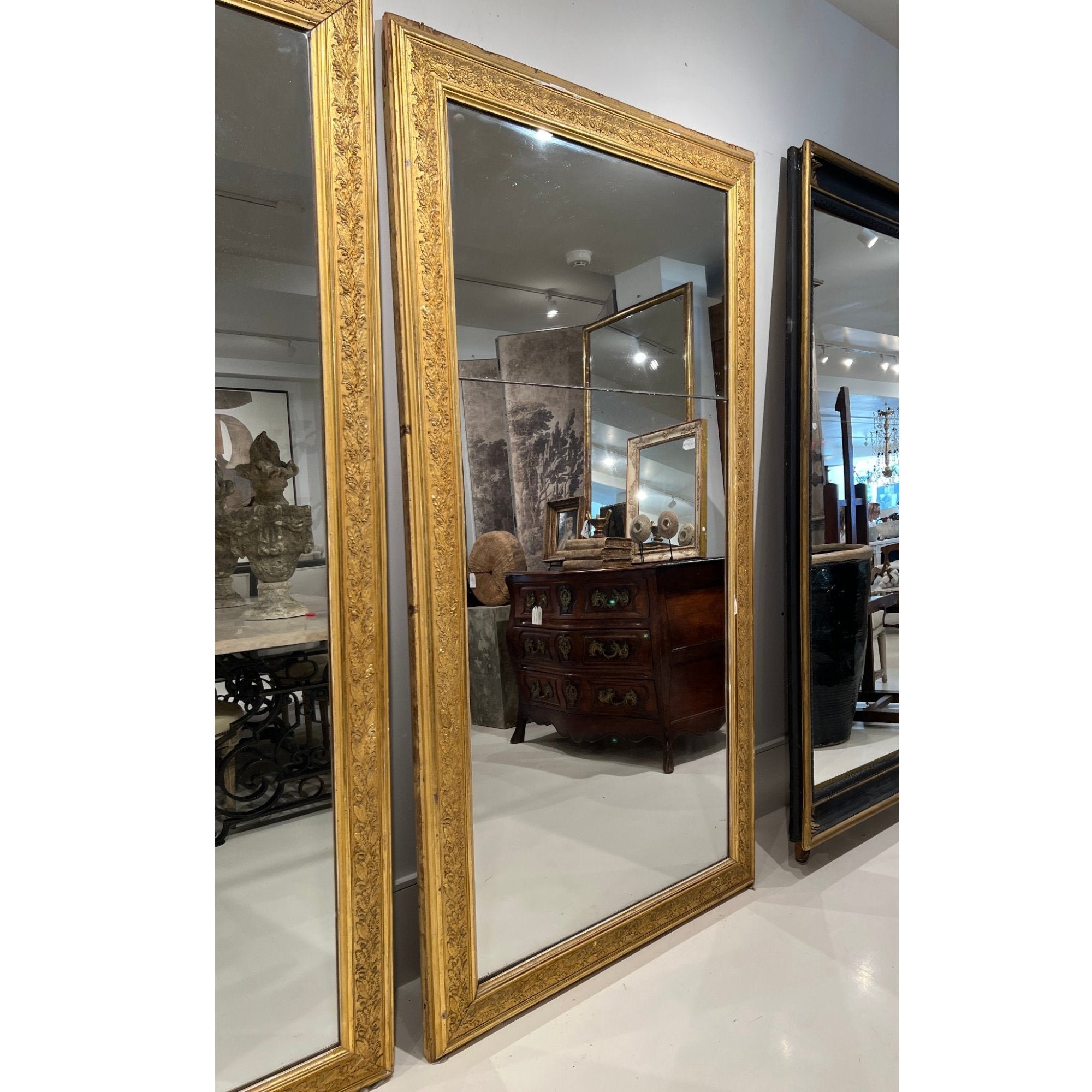 18th Century French Pair of Restoration Period Mirrors