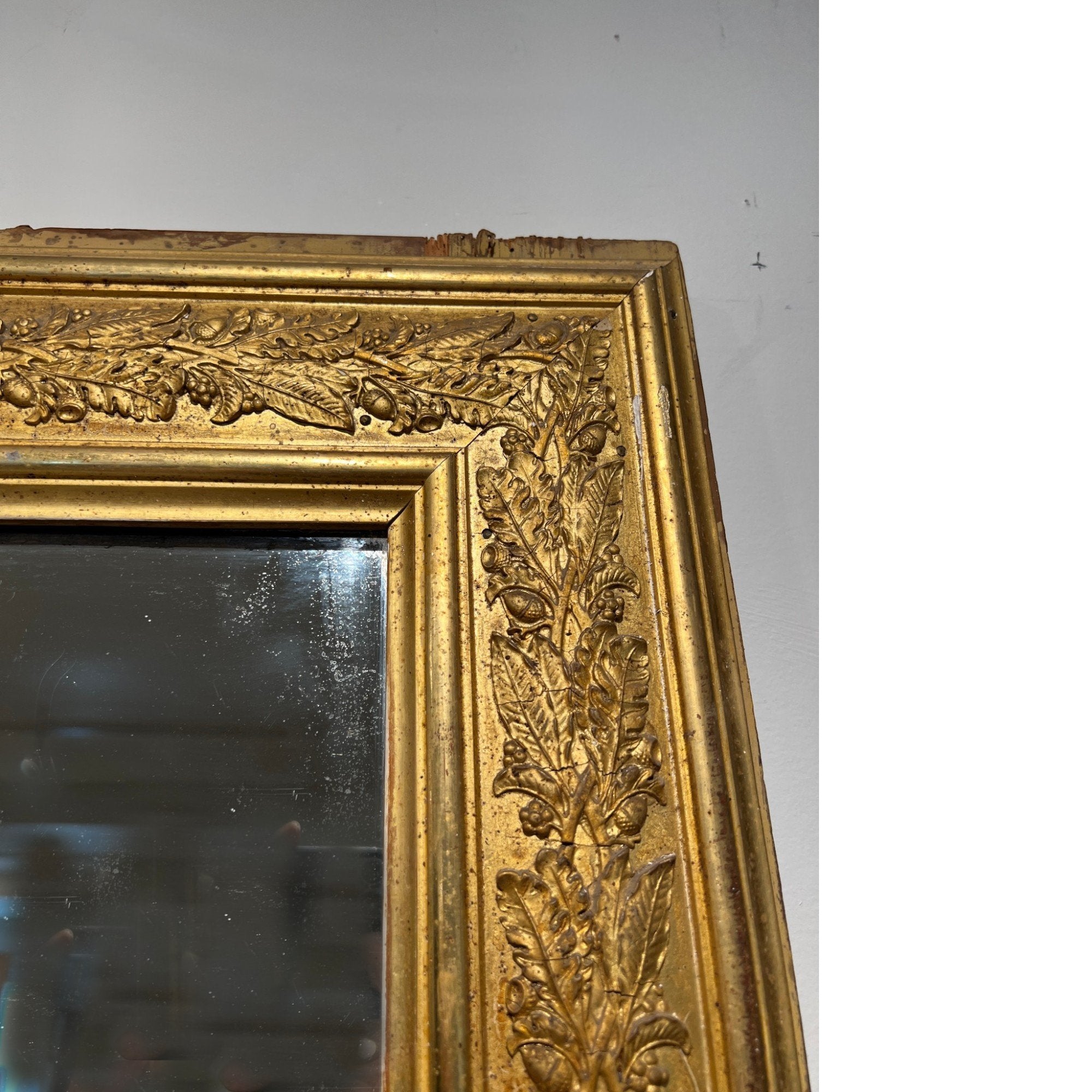 18th Century French Pair of Restoration Period Mirrors