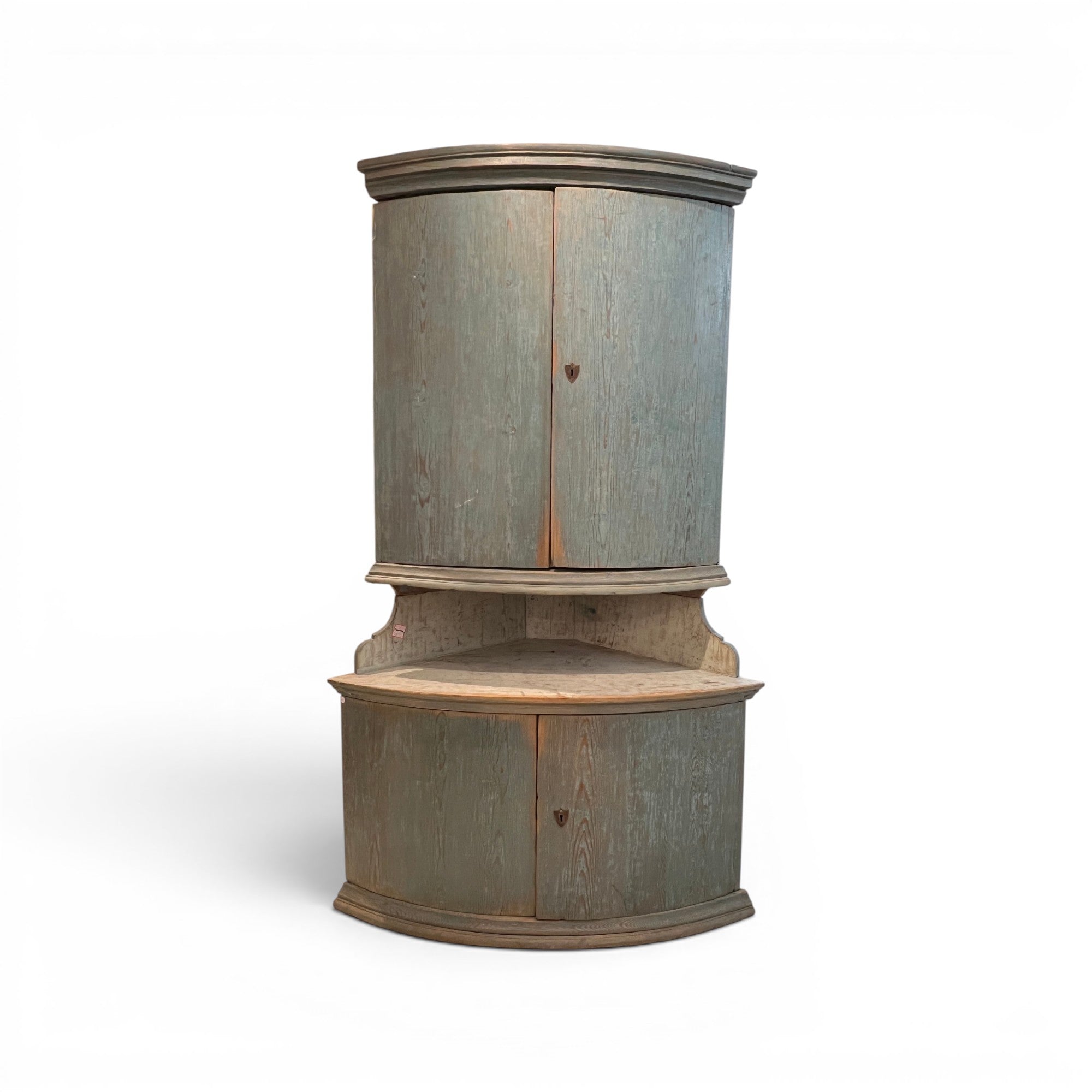 19th Century Swedish Corner Cabinet
