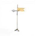 19th Century French Gilded Tole/Iron Weather Vane