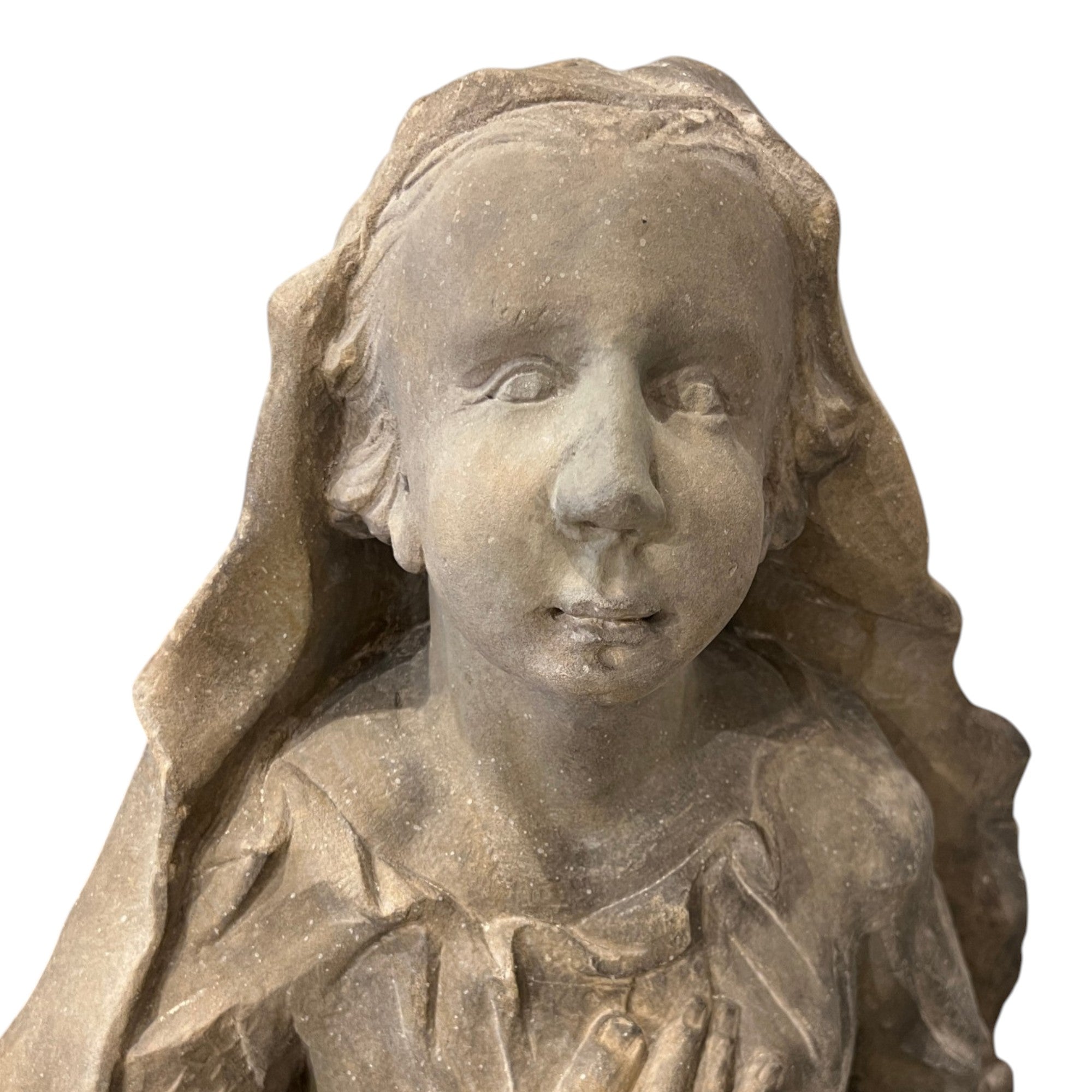 18th Century German Pair of Stone Statues