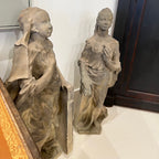 18th Century German Pair of Stone Statues