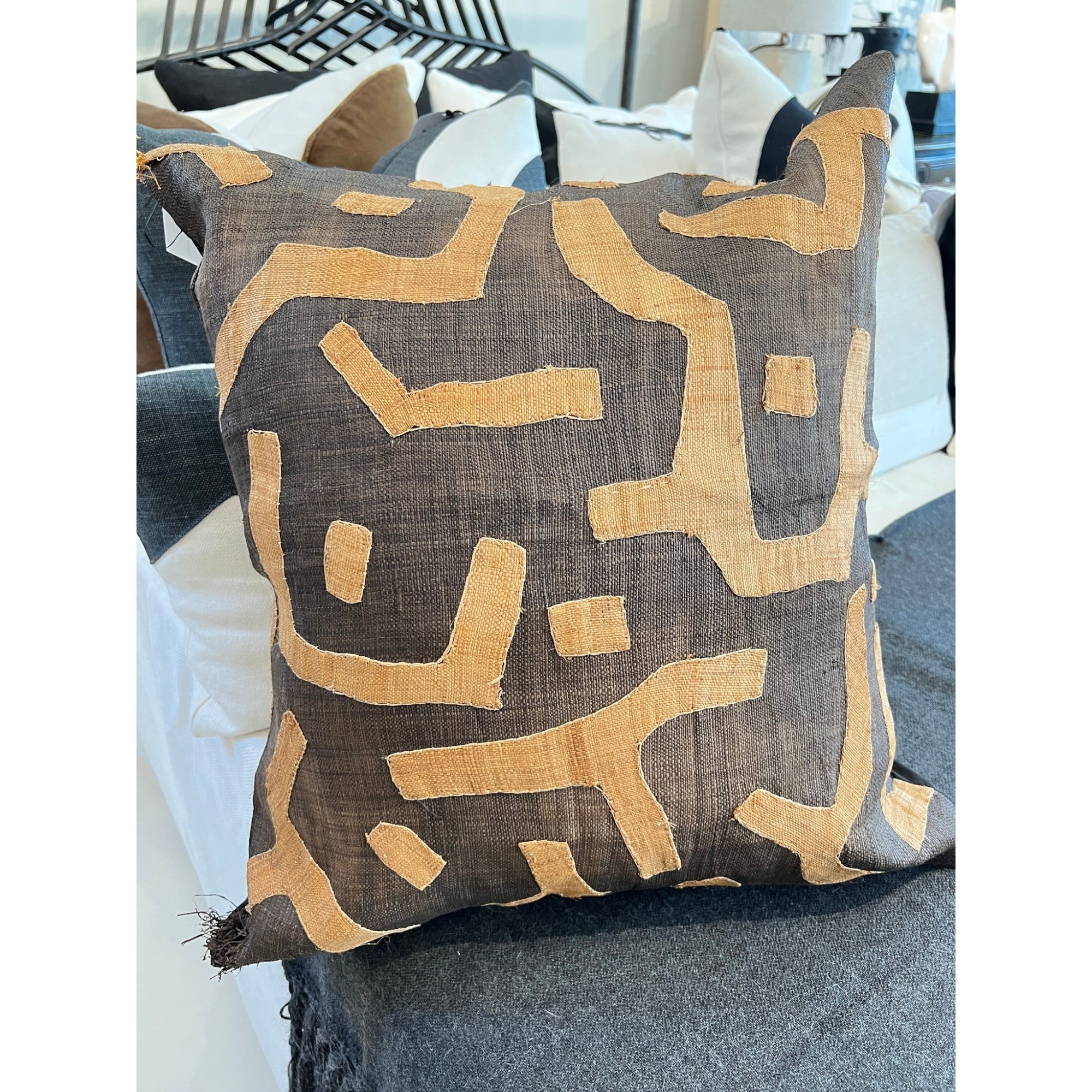 African Kuba Pillow