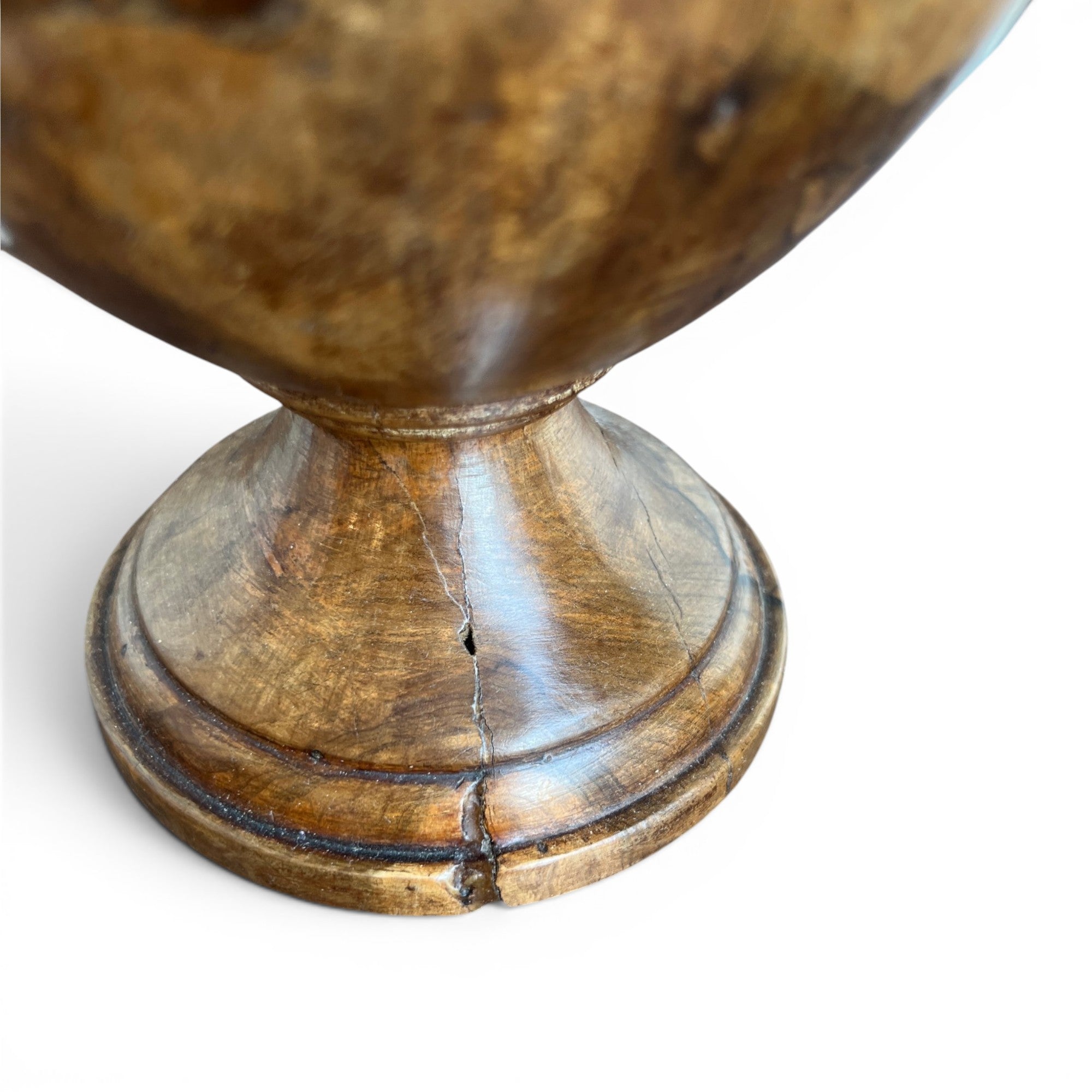 Early 20th Century European Marquetry Urn