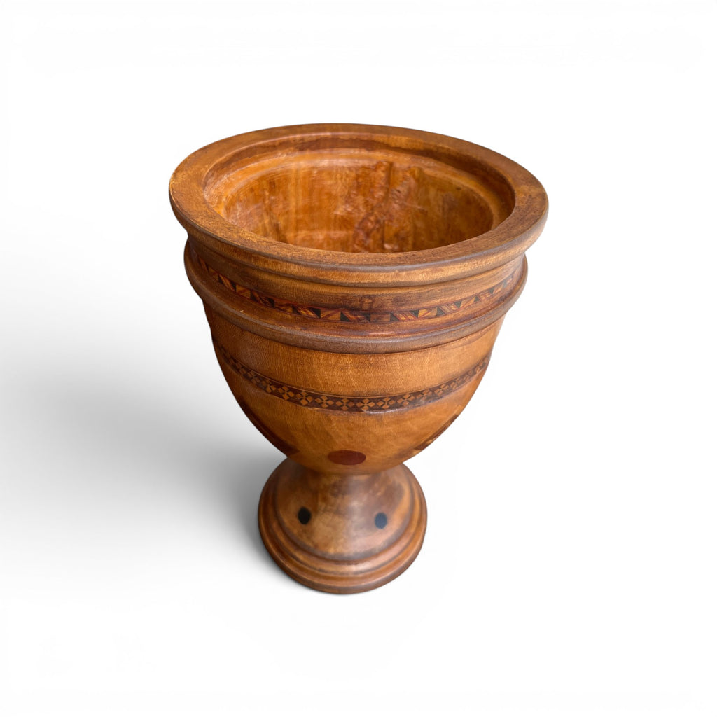 Early 20th Century European Marquetry Urn