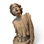 17th Century Belgian Linden Wood Statue of Mary Magdalene