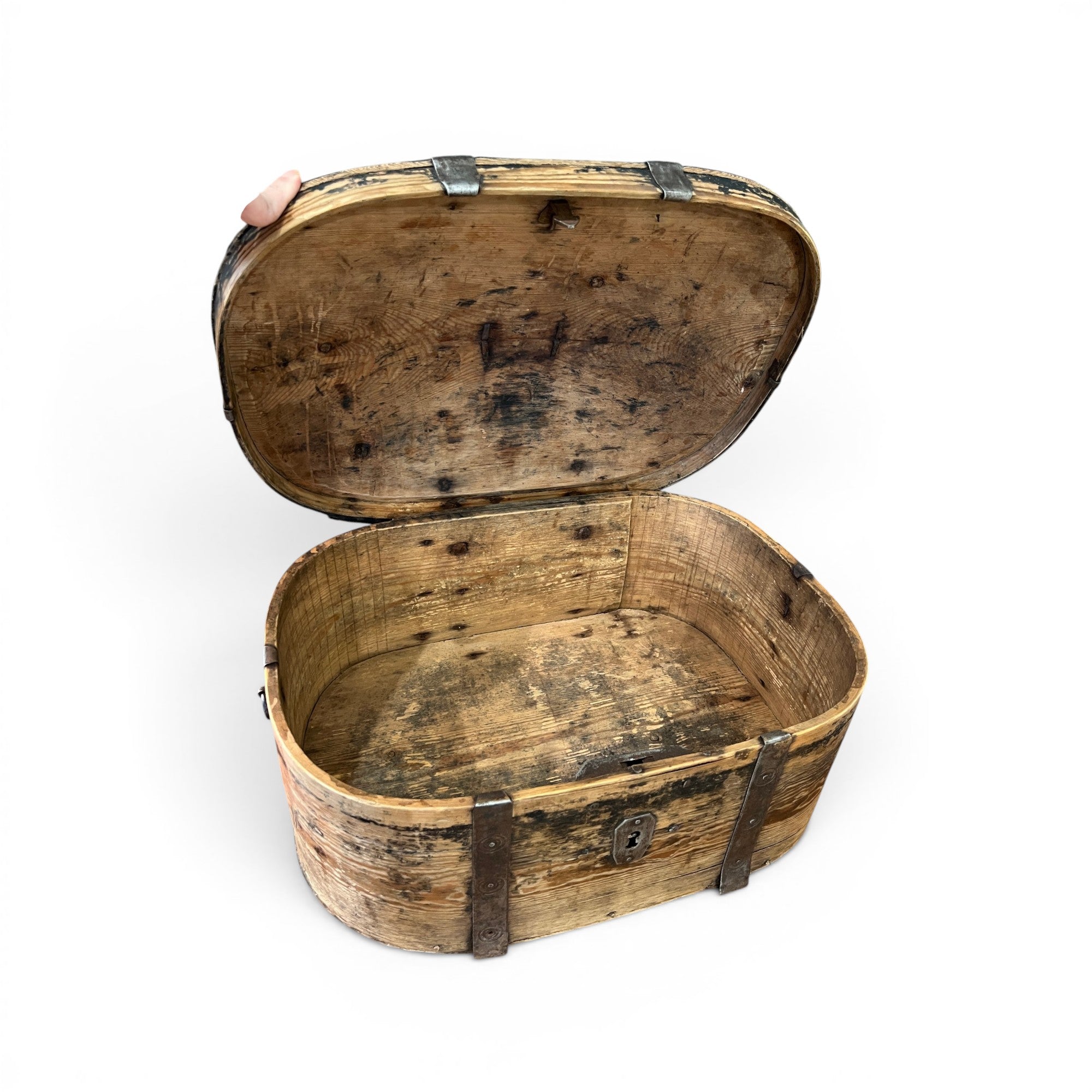 19th Century Swedish Box - Brown