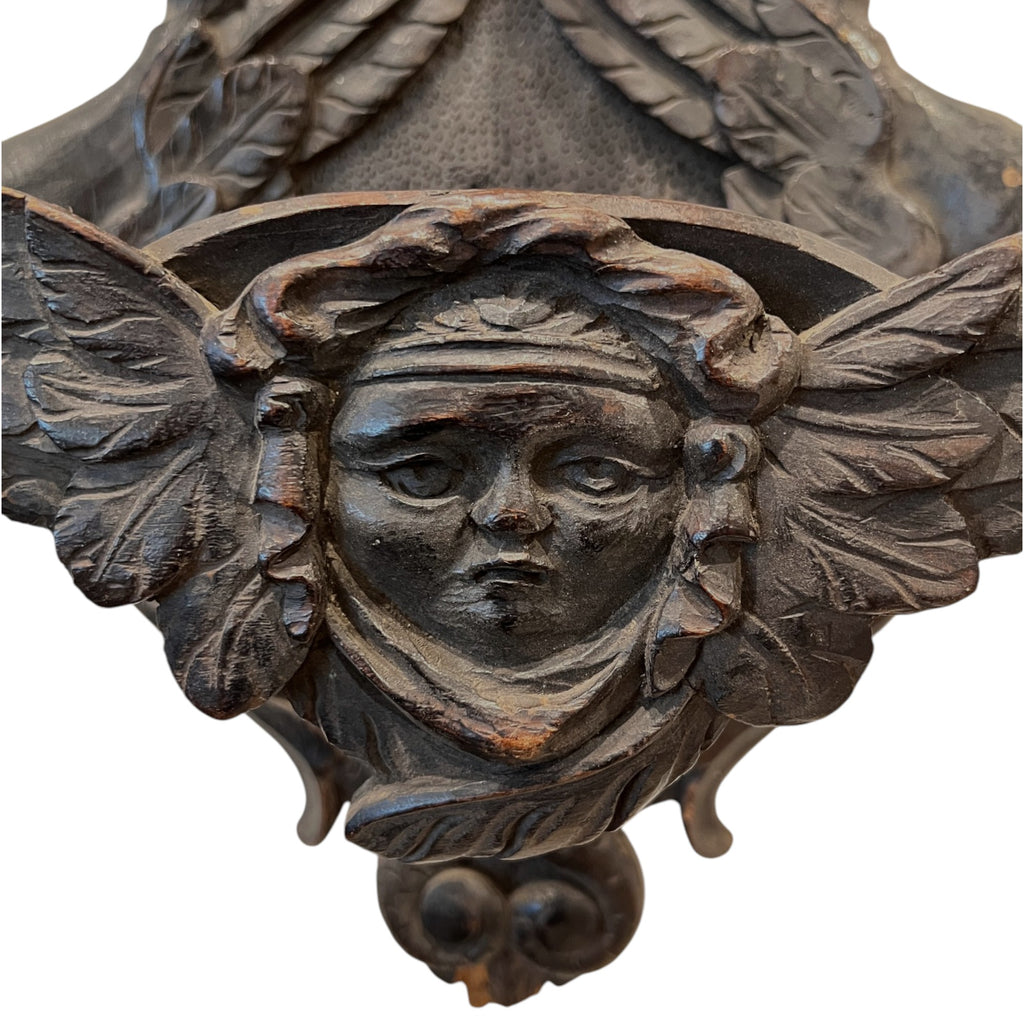 Mid-Century French Pair of Wall Coat Hangers from Chateau in Lombardia