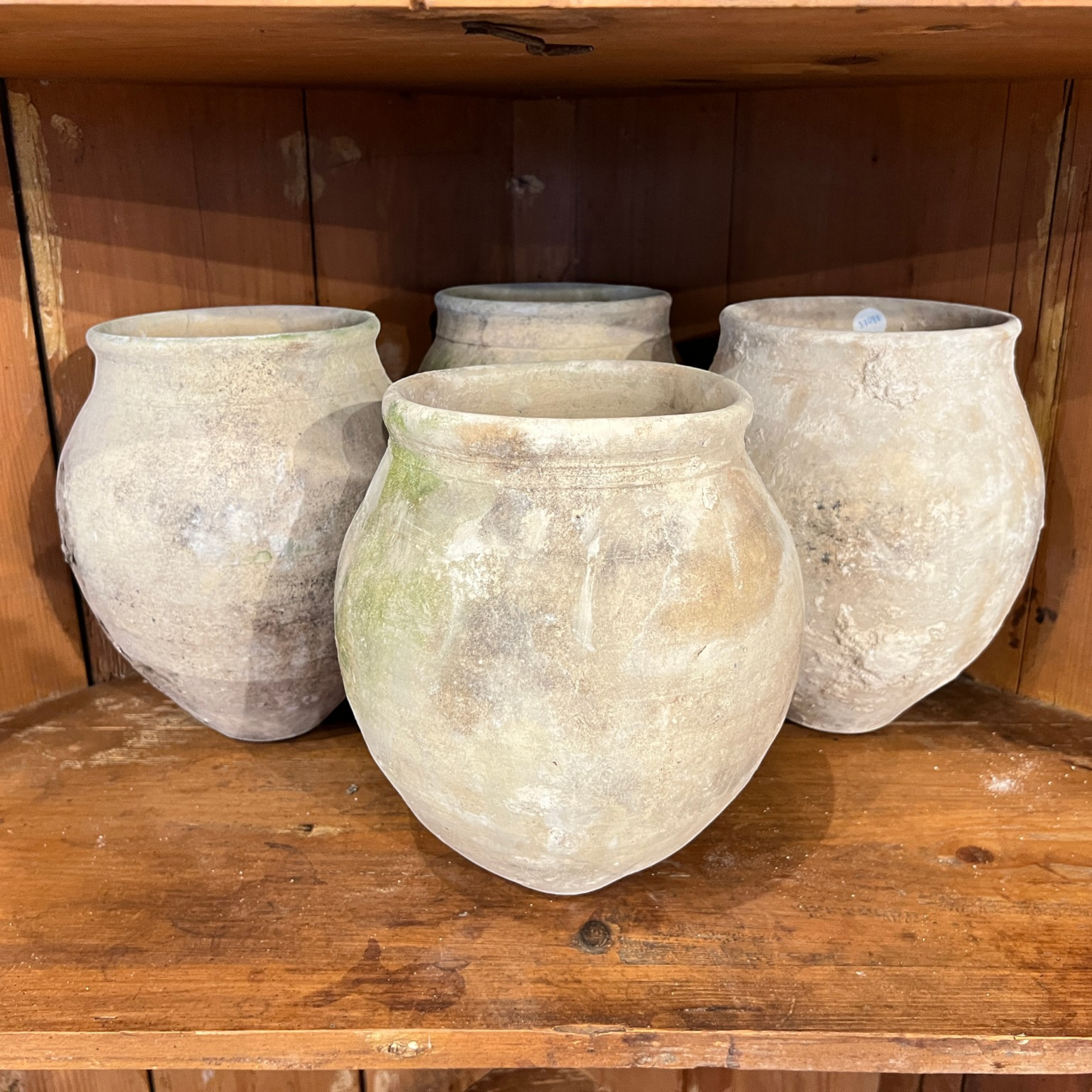 18th Century Spanish Set of 4 Jars